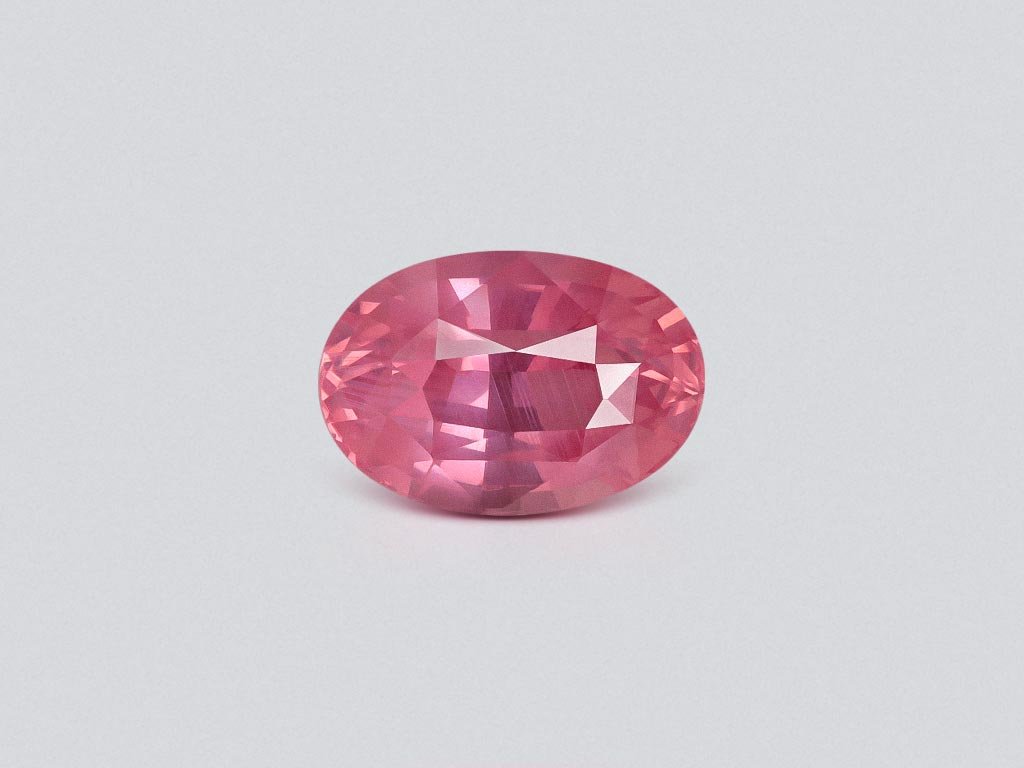 Unheated sapphire Padparadscha in oval cut 1.60 carats, Madagascar Image №1