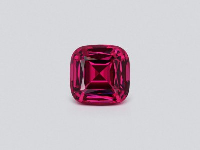 Garnet rhodolite cushion cut 8.46 carats, Tanzania photo