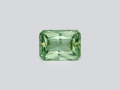 Green tourmaline radiant cut 11.15 carats, Africa photo