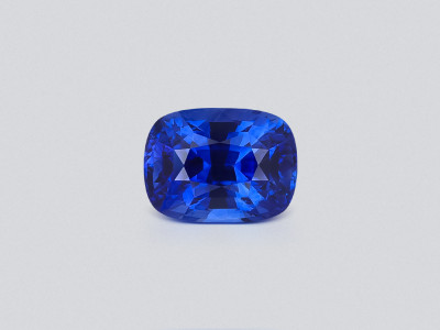 Sapphire Royal Blue cushion cut 3.24 carats, Sri Lanka  photo