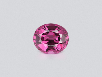 Rhodolite garnet oval cut 5.16 carats, Africa photo