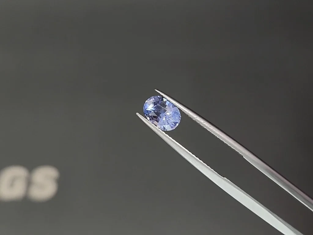 Blue sapphire oval cut 1.53 carats, Sri Lanka Image №3