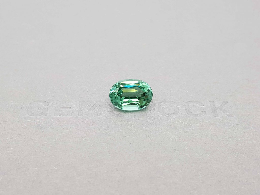 Lagoon tourmaline oval cut 3.31 ct, Afghanistan Image №1