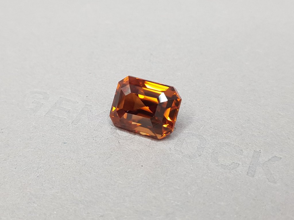Brown zircon 11.00 ct Image №4