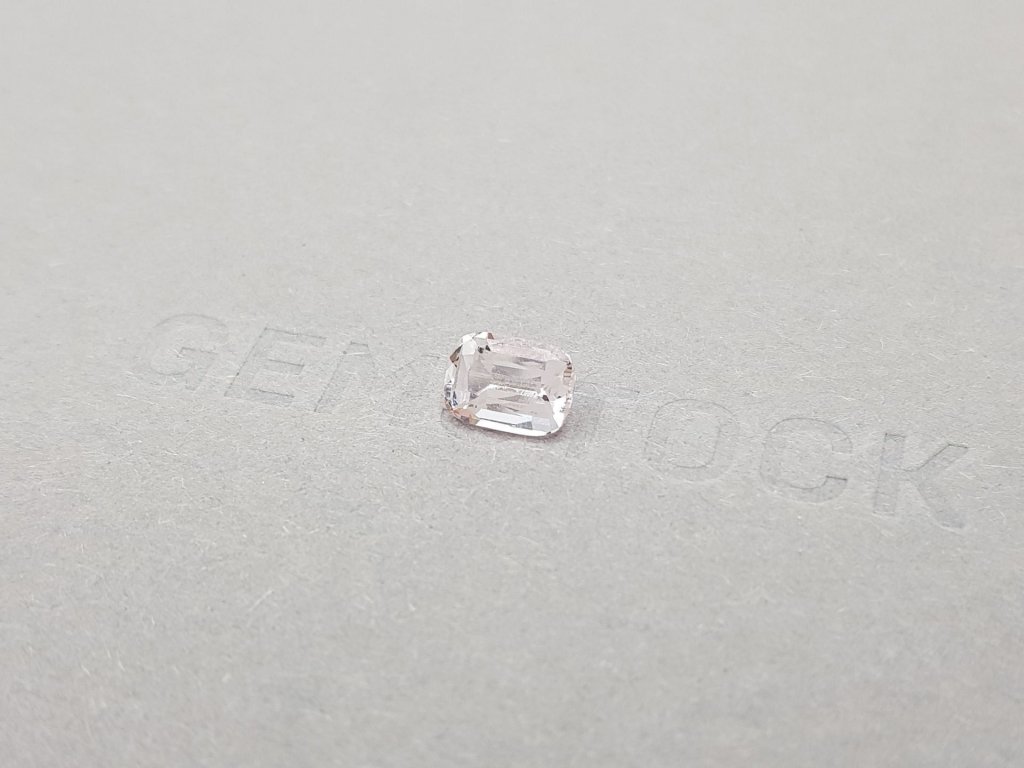 Cushion cut light pink morganite 1.06 ct Image №3