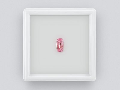 Cushion cut pink tourmaline 0.71 ct photo