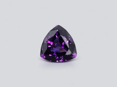 Brazilian amethyst in trillion cut 14.77 carats photo