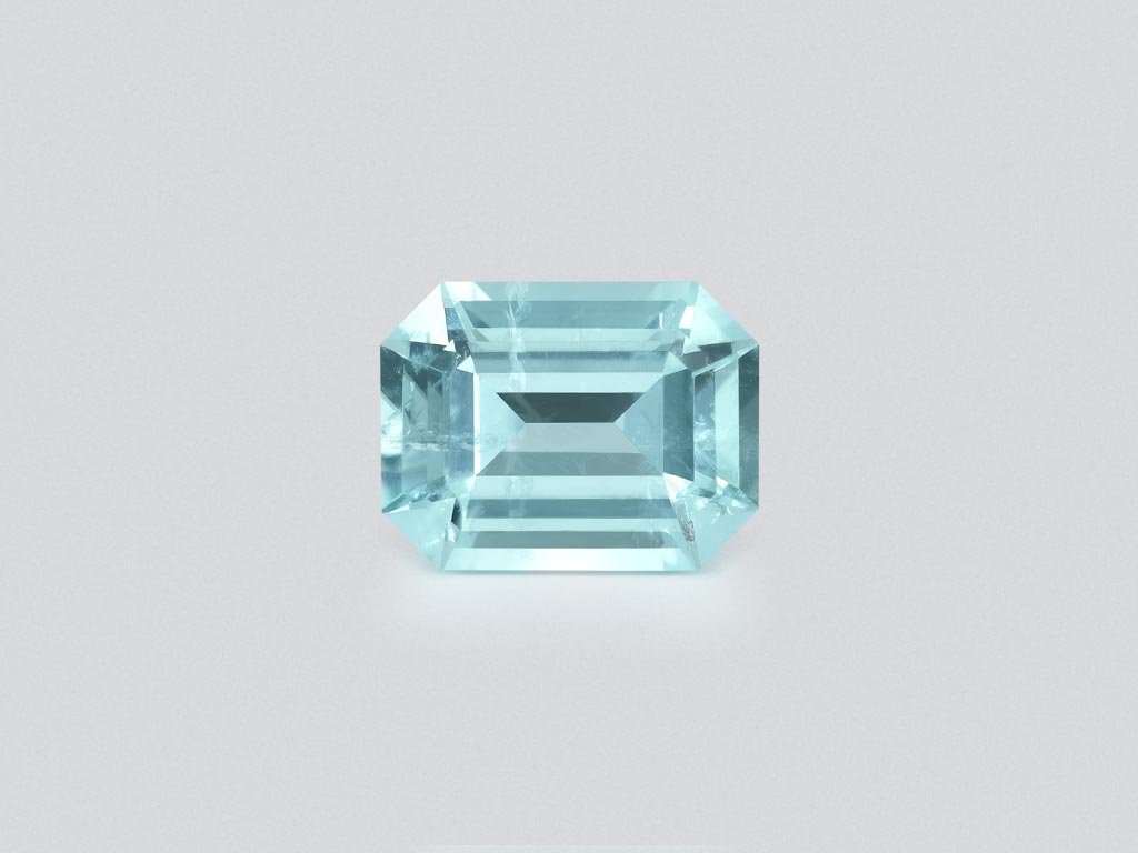 Blue Paraiba tourmaline in octagon cut 1.59 carats, Mozambique Image №1