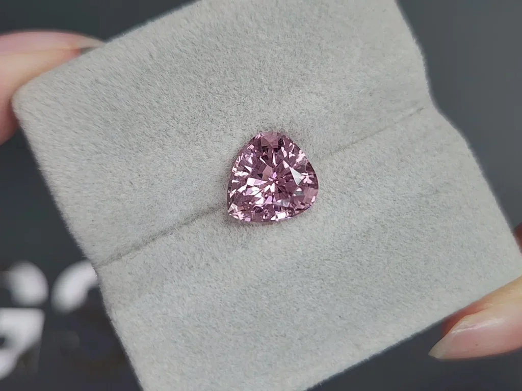 Baby Pink tourmaline in pear cut 3.04 carats, Afghanistan Image №4