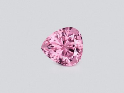 Baby Pink tourmaline in pear cut 3.04 carats, Afghanistan photo