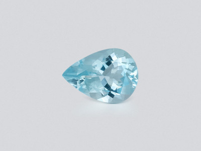 Aquamarine pear cut 3.86 carats, Madagascar  photo
