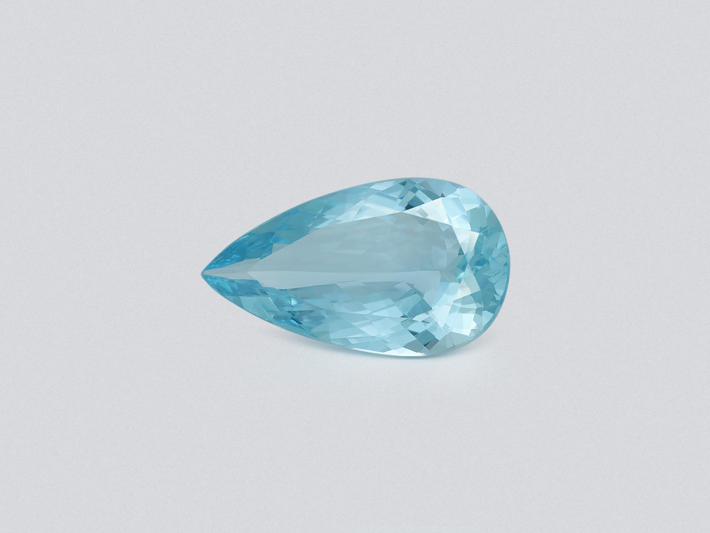Aquamarine pear cut 10.74 carats, Madagascar Image №1