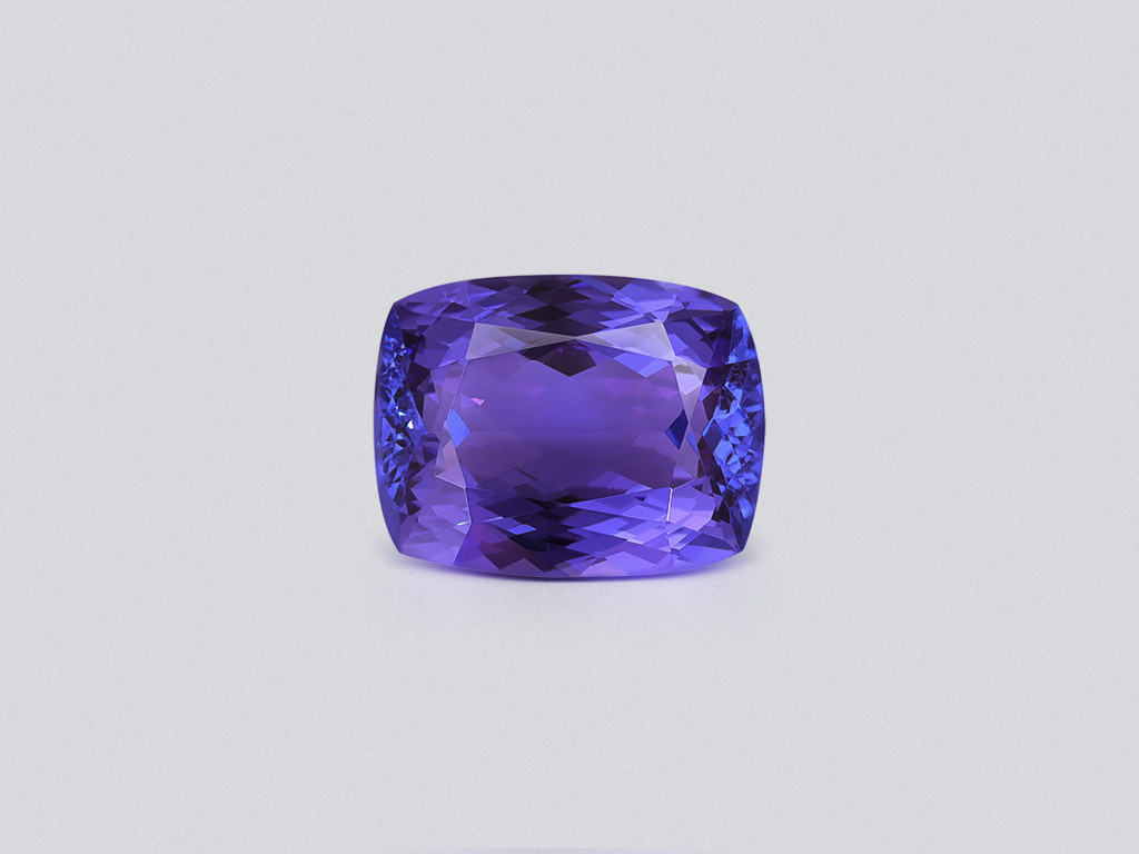 Tanzanite cushion cut 7.61 carats, Tanzania Image №1
