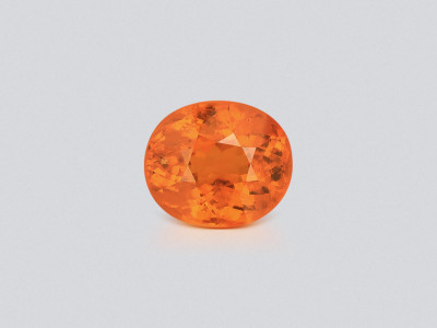 Spessartite garnet  mandarin oval cut 10.12 carats, Africa photo