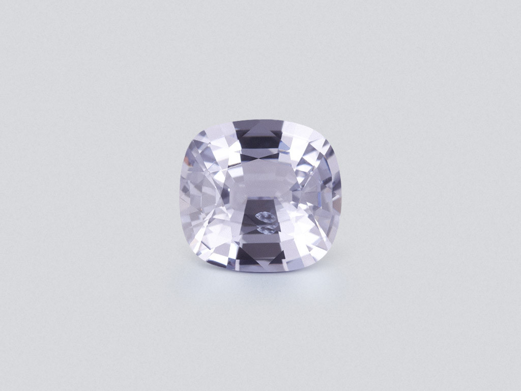 Steel Grey Vibrant spinel in cushion cut 6.31 carats, Burma Image №1