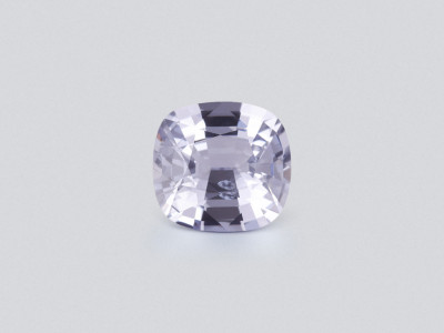 Steel Grey Vibrant spinel in cushion cut 6.31 carats, Burma photo