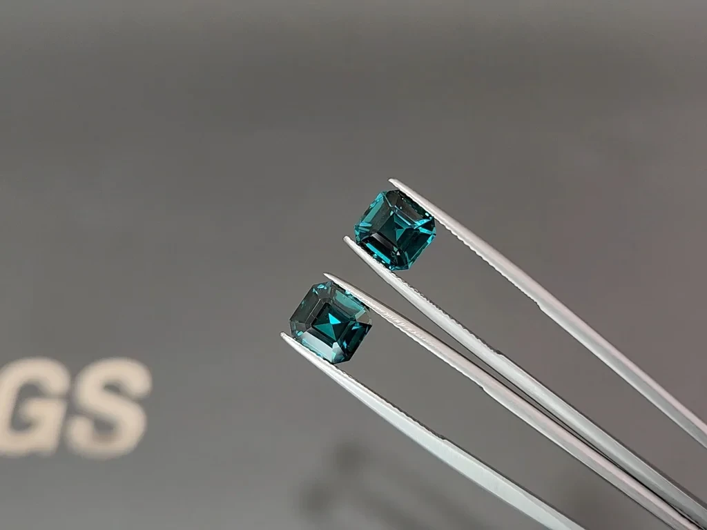 Pair of tourmalines octagon cut 5.17 carats, Afghanistan Image №3