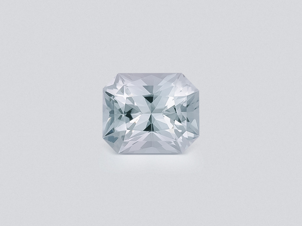 Kunzite light green radiant cut 2.06 carats, Pakistan Image №1