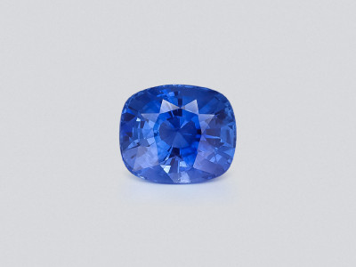 Unheated Cornflower Blue sapphire cushion cut 5.02 carats, Sri Lanka photo