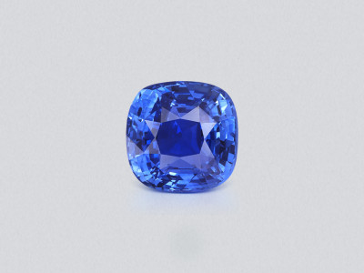 Sapphire Cornflower Blue cushion cut 9.18 carats, Sri Lanka photo