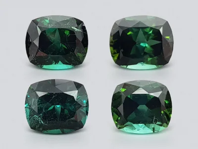 Indicolite set 10.45 ct photo
