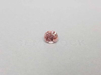 Light pink round tourmaline 3.45 ct photo