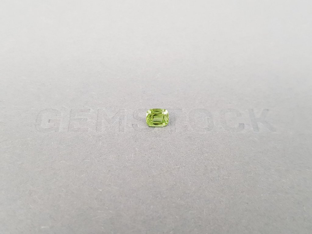 Cushion cut tsavorite garnet 0.41 ct, Africa Image №2