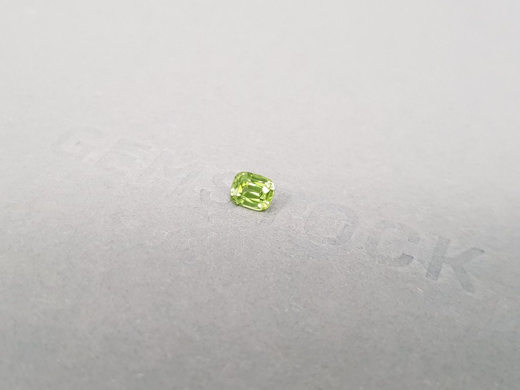 Cushion cut tsavorite garnet 0.41 ct, Africa Image №4