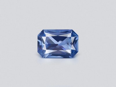 Blue sapphire in radiant cut 0.78 carats, Sri Lanka photo