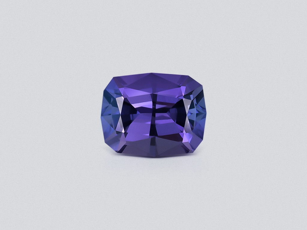 Tanzanite cushion cut 4.08 carats, Tanzania Image №1