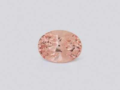 Unheated Padparadscha sapphire oval cut 1.12 carats, Madagascar photo