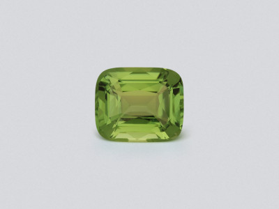 Green tourmaline cushion cut 4.20 carats, Africa photo