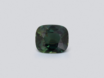 Unheated Teal sapphire cushion cut 2.57 carats, Madagascar photo