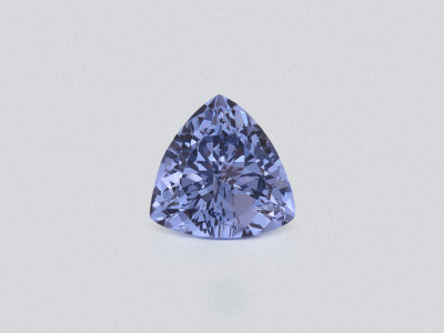 Gray blue spine trillion cut 0.50 carats, Tanzania photo