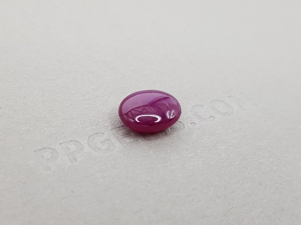 Unheated star ruby 4.10 ct Burma Image №2