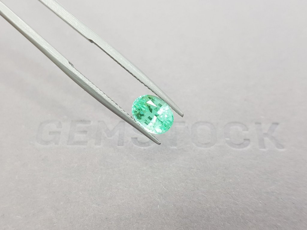 Neon Paraiba tourmaline, oval cut 1.49 ct Image №4