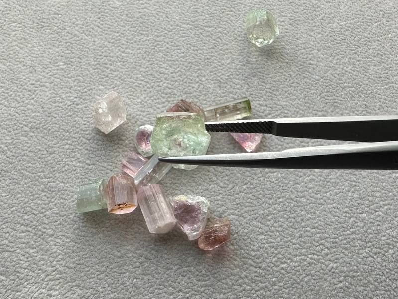 Lot #1 Raw Tourmalines from Afghanistan 53.98 ct 15 pcs Image №5