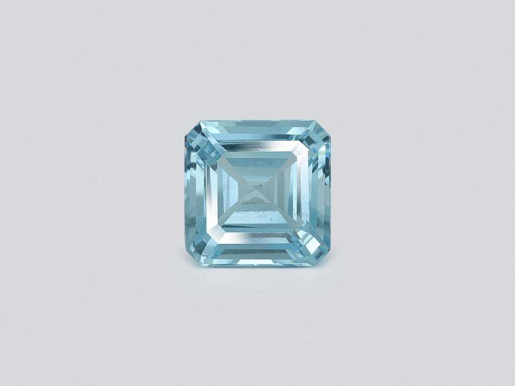 Aquamarine asscher cut 12.85 carats, Madagascar Image №1