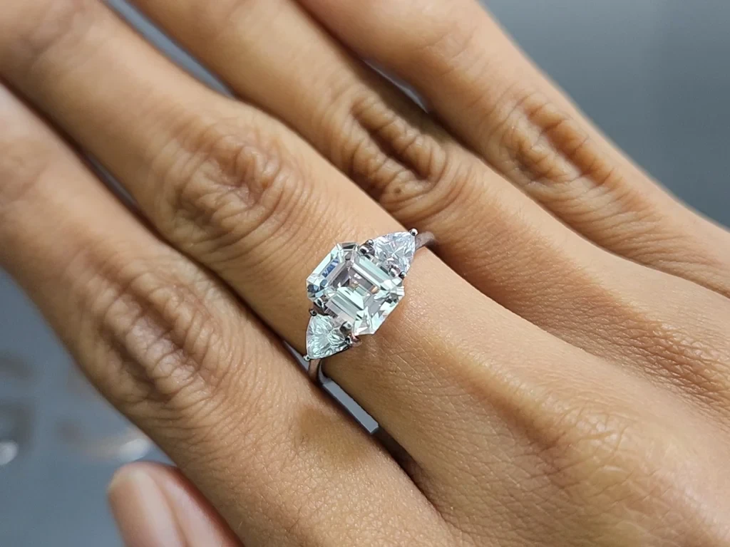 Kunzite octagon cut 1.90 carats, Pakistan Image №5