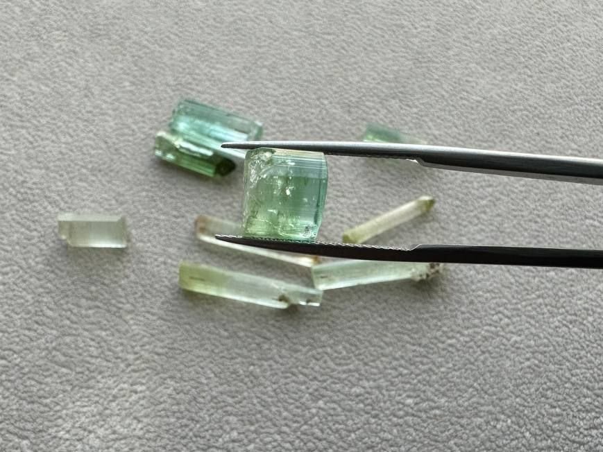 Lot #2 Raw Tourmalines from Afghanistan 45.47 ct 10 pcs Image №7