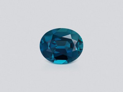 Tourmaline Indigolite in oval cut 1.02 carats, Afghanistan  photo