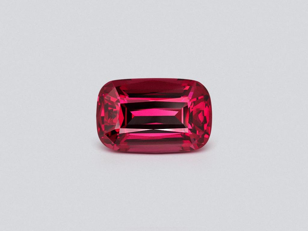 Garnet rhodolite cushion cut 15.84 carats, Tanzania Image №1