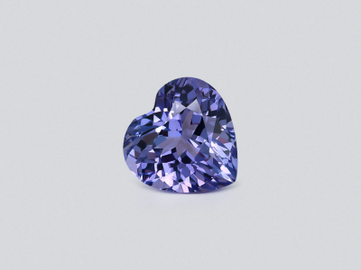 Tanzanite heart shape 2.96 carats, Tanzania photo