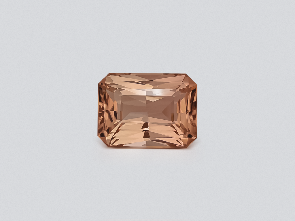 Orange tourmaline radiant cut 7.35 carats,  Africa Image №1
