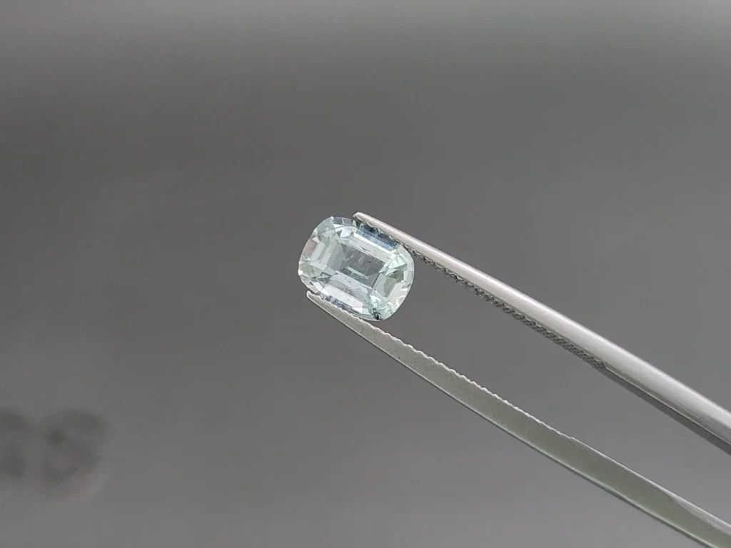 Set of aquamarines cushion cut  2.73 carats, Madagascar Image №3