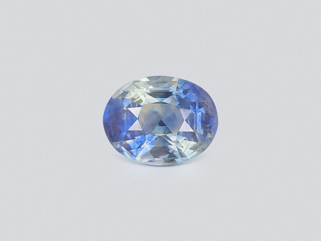 Unheated sapphire Bi-color oval cut 2.22 carats, Sri Lanka Image №1