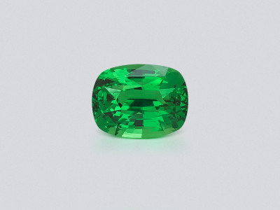 Tsavorite garnet cushion cut 3.04 carats, Africa photo