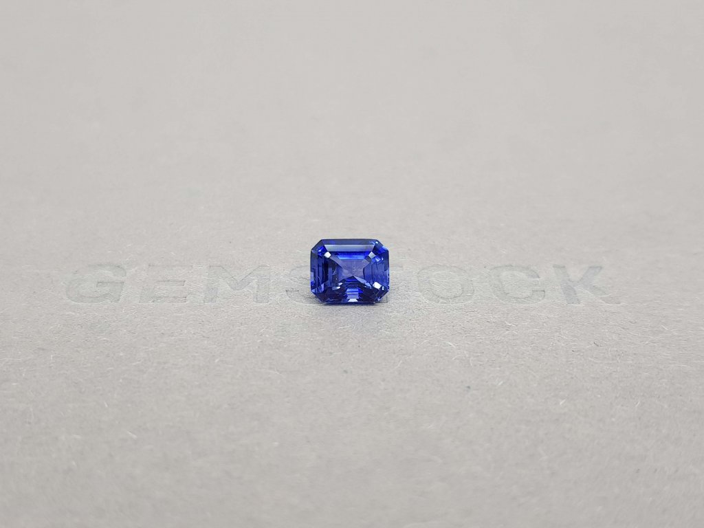 Octagon blue Ceylon sapphire 1.64 ct Image №1