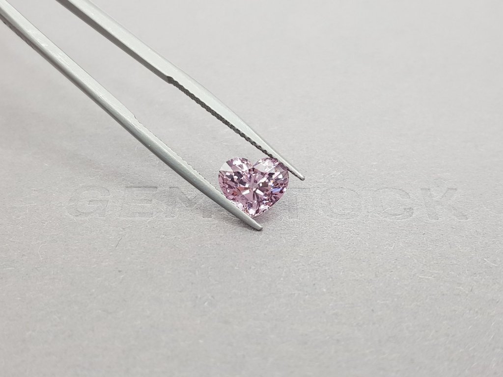 Light pink Burmese heart cut spinel 2.32 ct Image №4