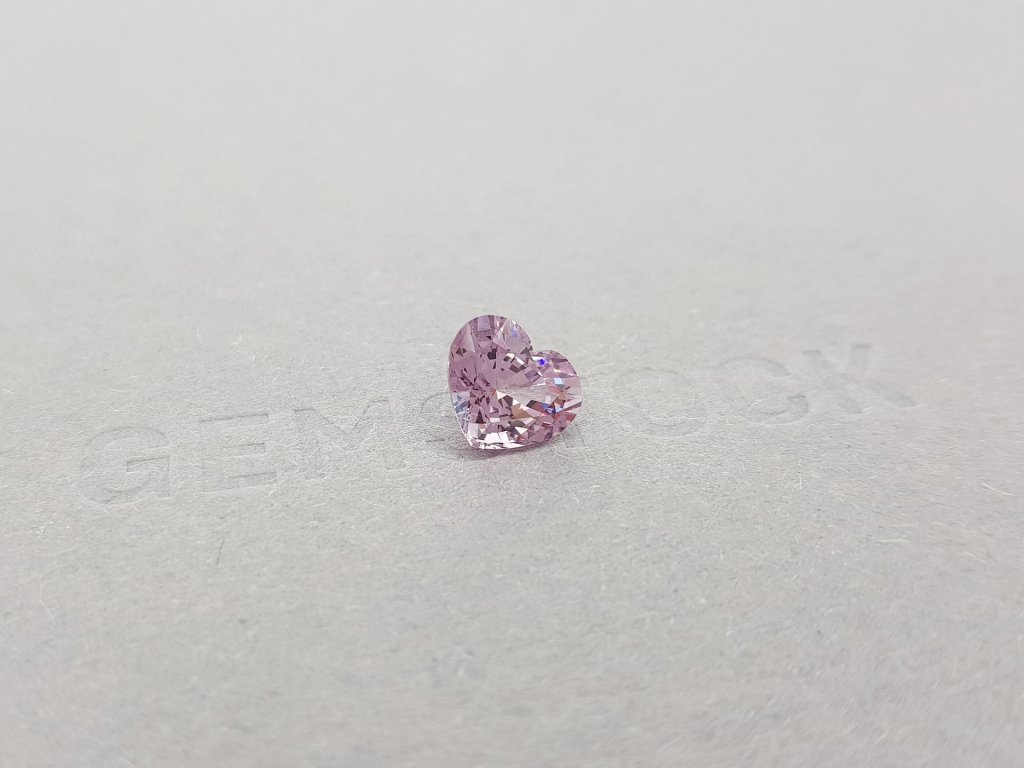 Light pink Burmese heart cut spinel 2.32 ct Image №2